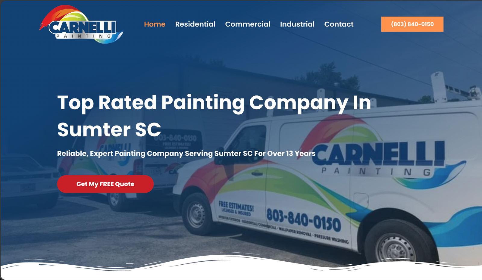 Carnelli Paintinig Website