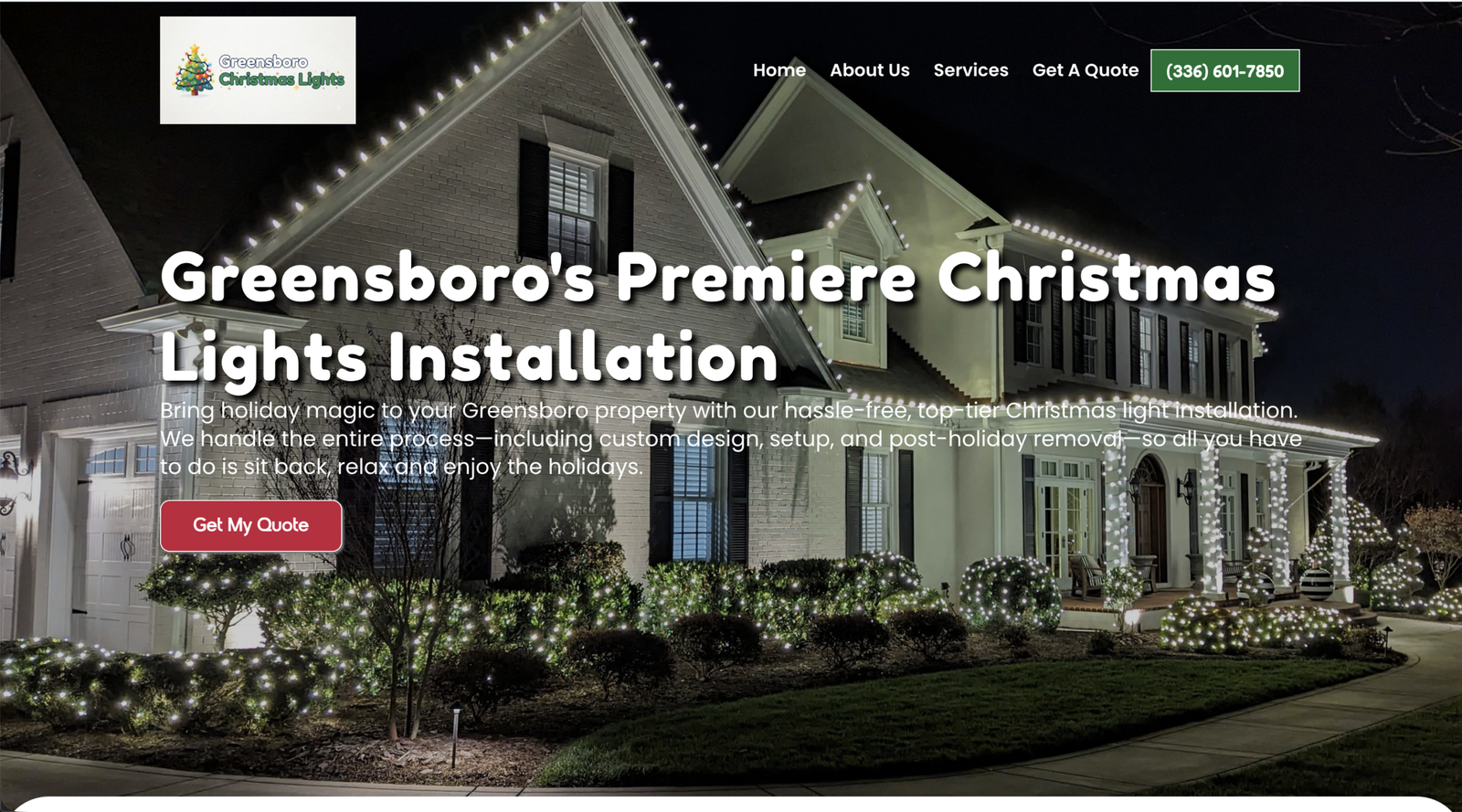 christmas lights website